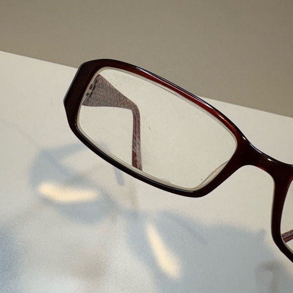 Coach Eyeglasses Frames Rosa (583) BURGUNDY 50•17•135 - Picture 12 of 15
